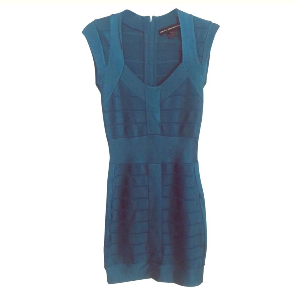 French connection Bandage Dress (Turquoise)